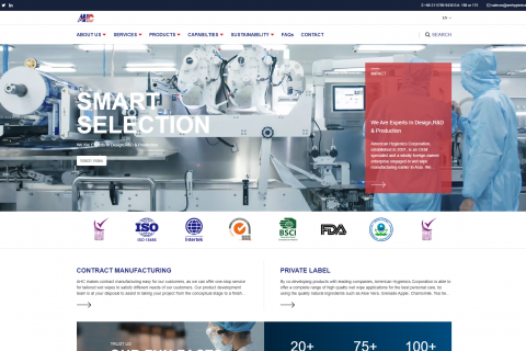 Foreign trade website construction